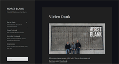 Desktop Screenshot of horstblank.de
