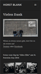 Mobile Screenshot of horstblank.de